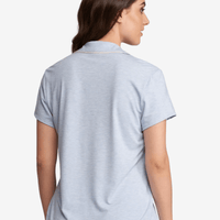 Lusome Sleep USA Donna short sleeve shirt with soft fabric, casual fit, and classic design perfect for relaxed daytime wear.