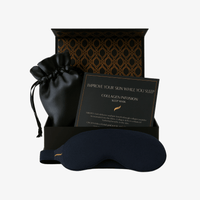 Lusome Sleep USA Collagen Infusion Sleep Mask for skin care, soft texture and hydrating formula for overnight skin rejuvenation.