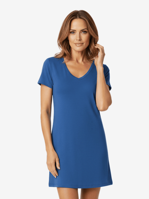 Lusome Sleep USA Eva sleepshirt in soft, comfortable fabric with a relaxed fit, perfect for cozy nights.