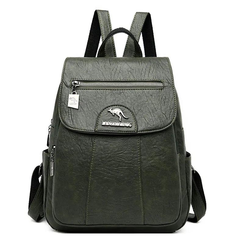 Luxury Embossed Leather Backpacks - MANDOTOS