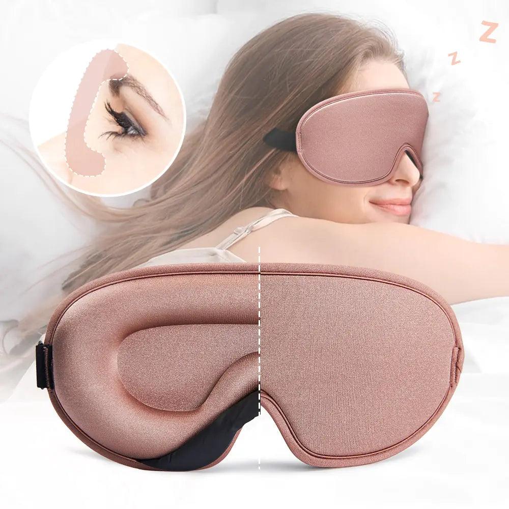 Luxury Silk Memory Foam Sleep Mask - MANDOTOS