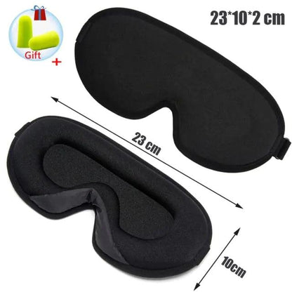 Luxury Silk Memory Foam Sleep Mask - MANDOTOS