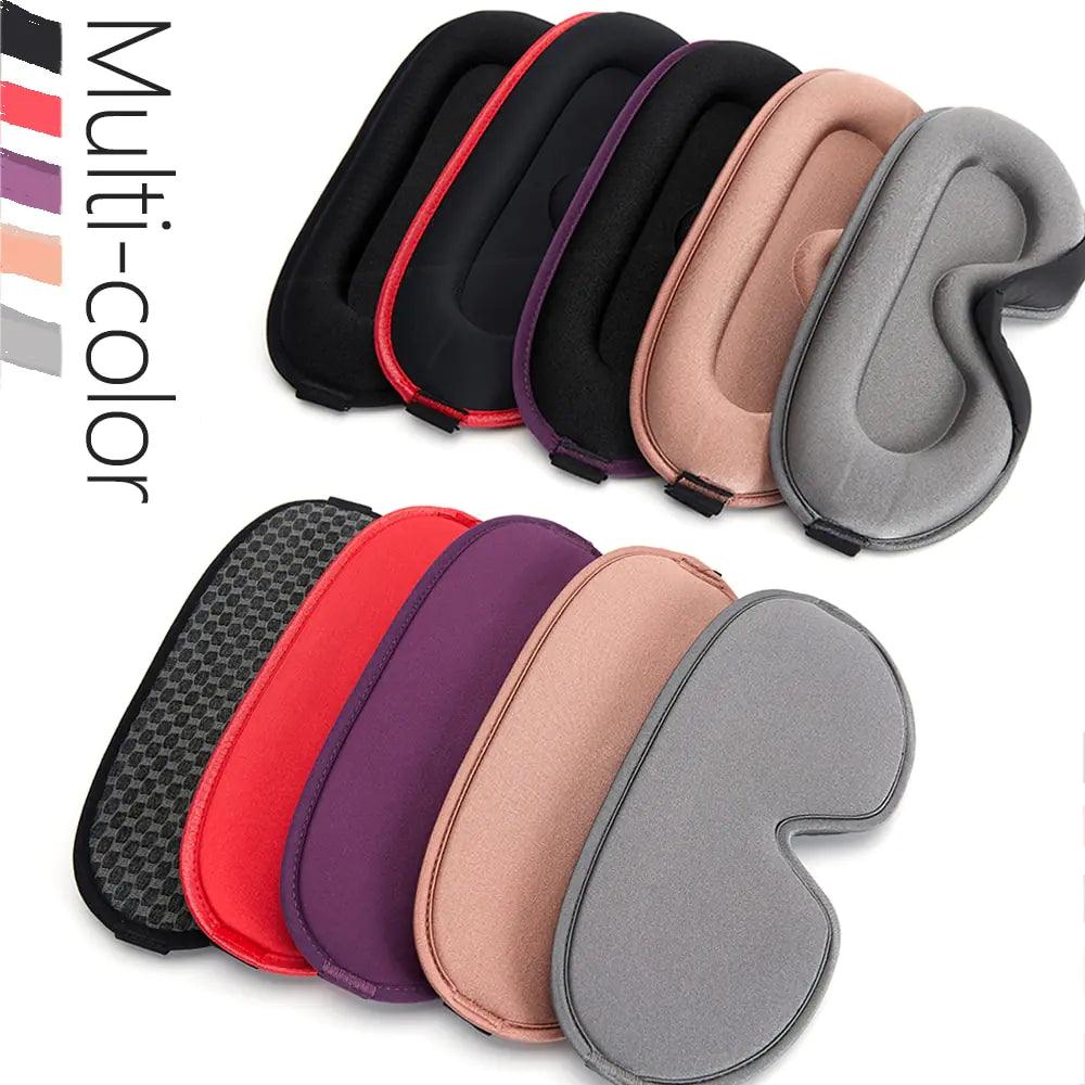 Luxury Silk Memory Foam Sleep Mask - MANDOTOS
