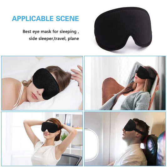Luxury Silk Memory Foam Sleep Mask - MANDOTOS