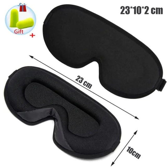 Luxury Silk Memory Foam Sleep Mask - MANDOTOS