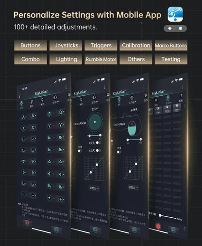 MACHENIKE G5Pro V2 Ultimate Gaming Controller Optical Trigger ABXY Button Hot-Swappable Joystick 4K Resolution For Switch PC - MANDOTOS