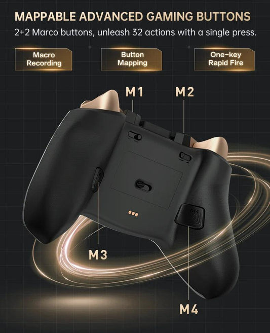 MACHENIKE G5Pro V2 Ultimate Gaming Controller Optical Trigger ABXY Button Hot-Swappable Joystick 4K Resolution For Switch PC - MANDOTOS