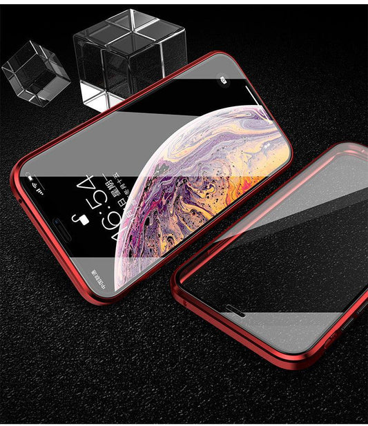 Magnetic Glass Protective Cover For Various Types Of Mobile Phone Cases - MANDOTOS