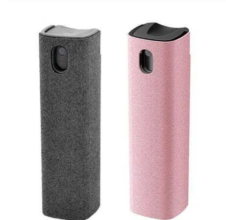 Mandotos 2-in-1 phone and computer screen cleaner kit with microfiber cloth for dust removal and screen cleaning.