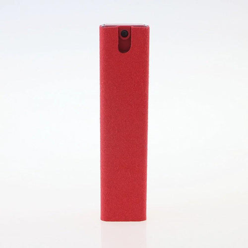 MANDOTOS 2-in-1 phone and computer screen cleaner kit with microfiber cloth for dust removal and screen cleaning.