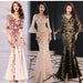 Mandotos princess slim evening dress, elegant banquet gown with fitted silhouette, perfect for formal events and special occasions.