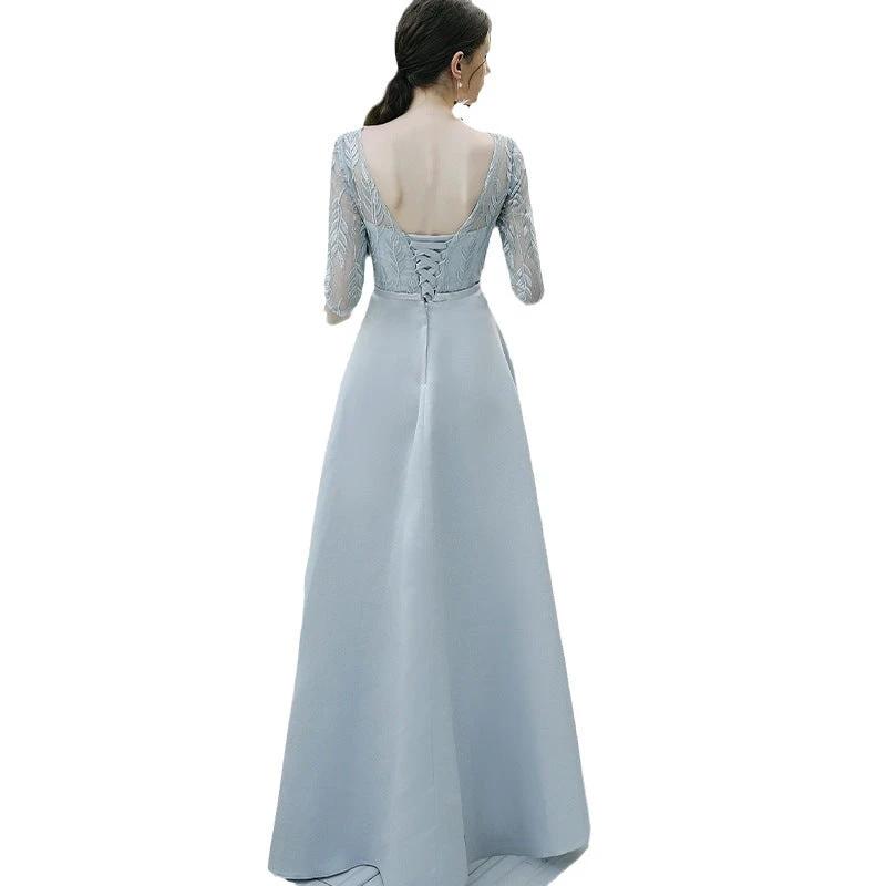 Elegant MANDOTOS women's evening dress for banquets and parties, featuring a stylish, flowing design suitable for formal events.
