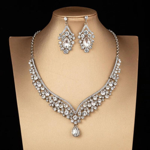 Elegant bridal crown by MANDOTOS featuring alloy and diamond accents, perfect as a wedding fashion headdress.