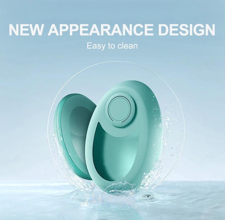 Mandotos CJEER upgraded crystal hair removal eraser, handheld device for painless hair removal for women and men.