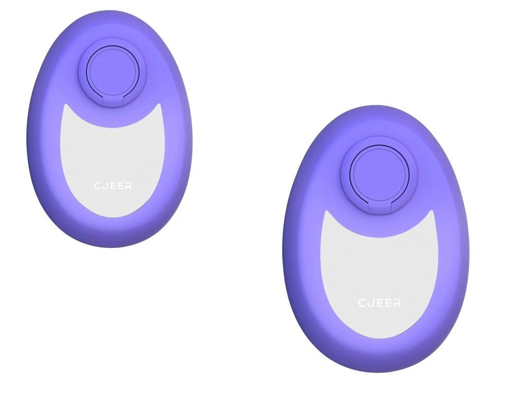 Mandotos CJEER upgraded crystal hair removal magic eraser for women and men, close-up of the handheld hair removal device