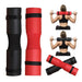 Mandotos foam barbell pad cover for squat exercises, providing cushioning and support during gym workouts.