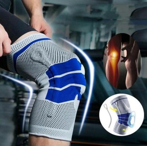 Mandotos KneePro Fitness Knee Pads providing support and protection for pain-free running and active workouts.