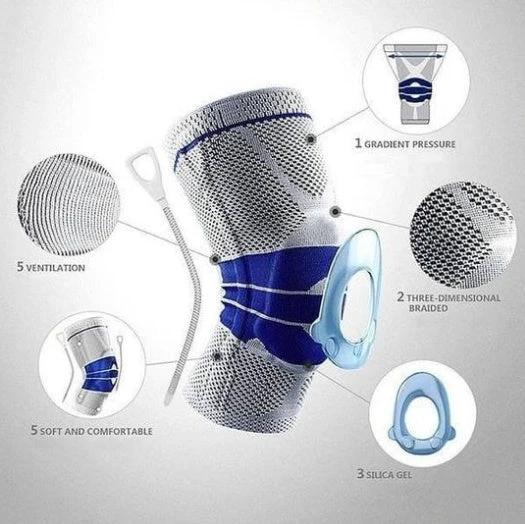 Mandotos KneePro Fitness Knee Pads providing support and protection for pain-free running and active sports.