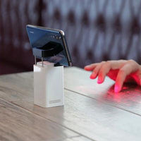 Mandotos LEING FST virtual laser Bluetooth wireless projector keyboard with mouse function for phone, tablet, and laptop.