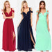 Elegant Greek style pleated long floor-length dress by MANDOTOS, featuring flowing fabric and classic design.
