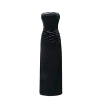 Mandotos long party skirt for dinner and annual events, stylish and elegant evening dress with flowing fabric.