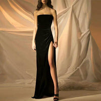 Mandotos long skirt for party and dinner events, elegant design perfect for annual celebrations and special occasions.