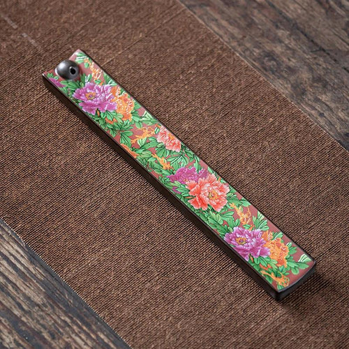 Mandotos enamel wire ceramic incense burner with cloisonne design, ideal for tea ceremony and home decor ambiance.
