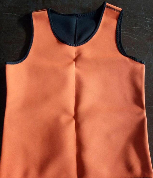 Mandotos men's sports vest rubber corset featuring a snug fit and adjustable straps, designed for athletic and performance wear.
