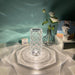 Mandotos Nordic Crystal USB table lamp with touch dimming, rose projector, diamond night light, perfect for bedroom decor.
