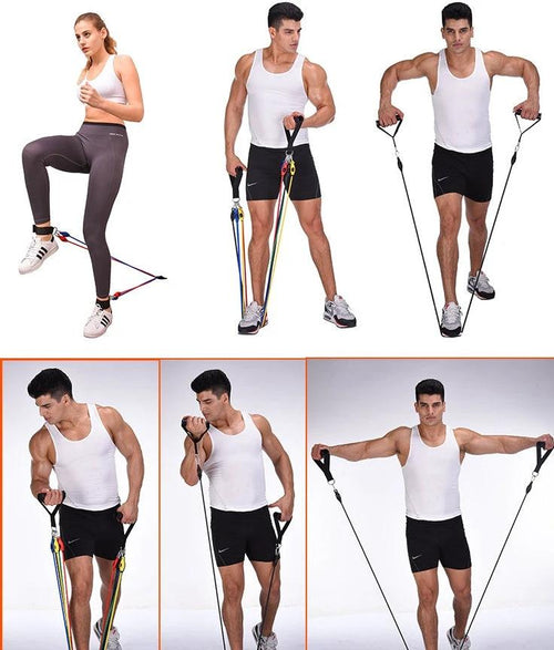 Mandotos Portable Fitness Rally device with adjustable straps and digital display for versatile workout sessions.