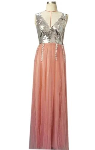 Elegant black prom dress by MANDOTOS featuring a fitted bodice and flowing skirt, perfect for formal events.