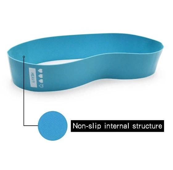 Mandotos resistance bands for fitness, elastic rubber exercise bands for glutes, bodybuilding, gym workouts, and yoga training.