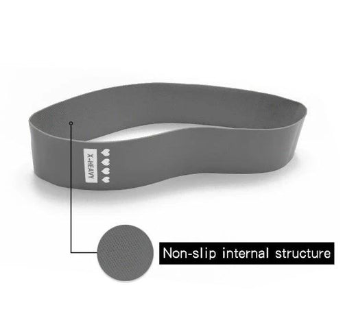 Mandotos resistance bands for fitness and bodybuilding, elastic rubber exercise bands for yoga, gym, and sports training.
