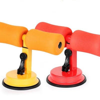 Mandotos Sit Up Bar Trainer for core workouts, featuring a sturdy metal frame and adjustable height for abdominal exercises.