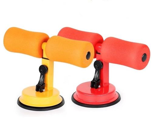 Mandotos Sit Up Bar Trainer for core workouts, featuring a sturdy metal frame and adjustable height for abdominal exercises.