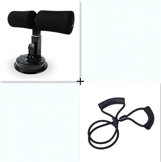 Mandotos Sit Up Bar Trainer with padded grips for abdominal workouts and core strengthening exercises.