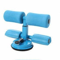 Mandotos Sit Up Bar Trainer for abdominal exercises, featuring foam grips and adjustable height for core workouts.