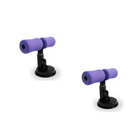 Mandotos Sit Up Bar Trainer for abdominal exercises, featuring sturdy metal construction and foam grips for comfort.