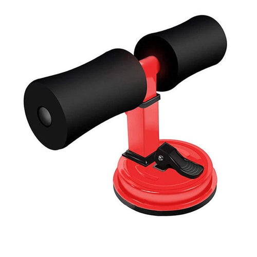 Mandotos Sit Up Bar Trainer mounted on a door frame for abdominal exercises and core workouts.