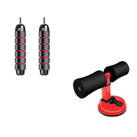 Mandotos sit-up bar trainer with cushioning and adjustable height for core workouts and abdominal exercises.