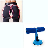 Mandotos Sit Up Bar Trainer with foam grips for core exercises and abdominal workouts.