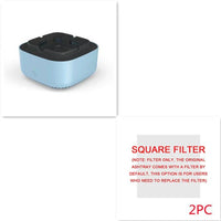 MANDOTOS smoke removal air purification ashtray with automatic anion purification for car use, portable and practical.