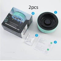 MANDOTOS smoke removal air purification ashtray with automatic, portable design for car use, featuring anion purification technology.