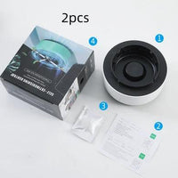 Mandotos smoke removal air purification ashtray for cars, automatic anion purifier and portable gadget with practical design.