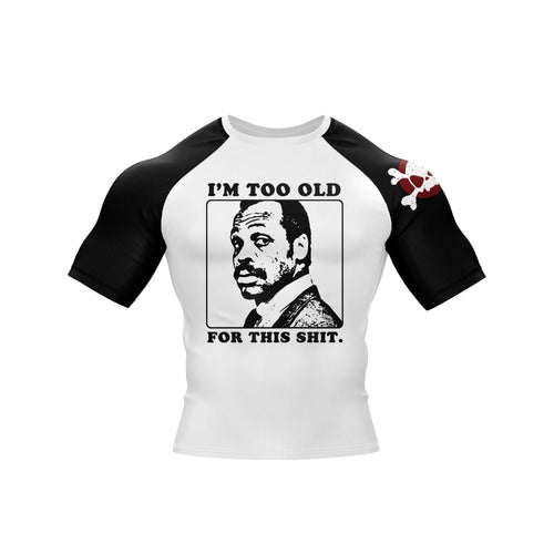 Mandotos Too Old short-sleeve T-shirt in size 0, featuring a casual design with a comfortable fit.