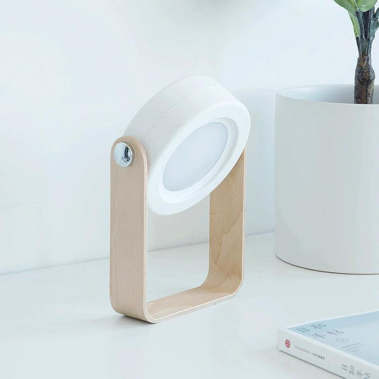 Mandotos Touch Control USB Rechargeable Night Light in elegant white, green, gray, or red limited edition with a sleek design.