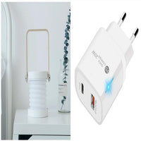 Mandotos USB rechargeable night light with touch control in elegant white, green, gray, or red limited edition design.