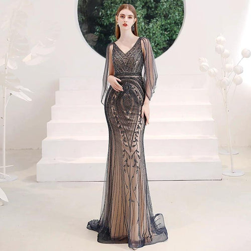 Elegant women's fashion light luxury niche dress by MANDOTOS, featuring a stylish and sophisticated design.