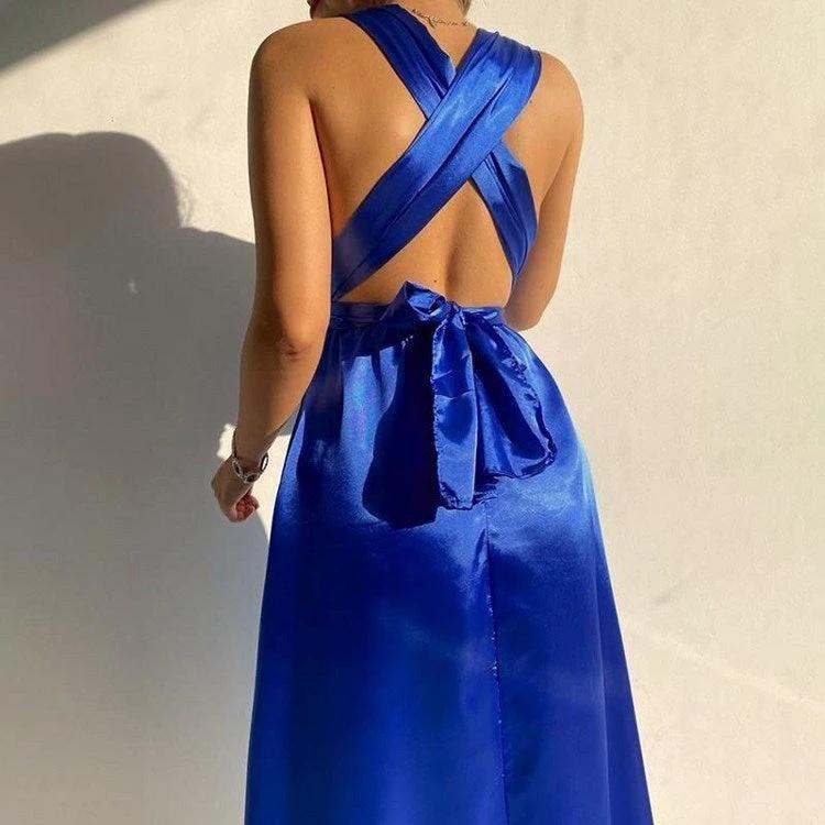 Mandotos long sleeve women’s wrap hips dress with bodycon fit and elegant neckline, perfect for stylish and comfortable wear.