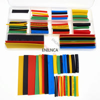 Mandotos heat-shrink tubing kit with 750 thermoresistant sleeves for wire insulation and electrical connections.